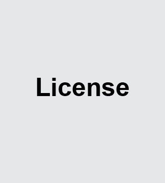 License text image